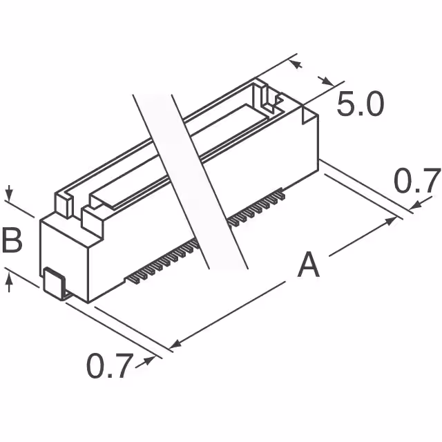 KX14-40K5D-RE JAE Electronics  Arrays Edge Type Mezzanine (Board to Board)
